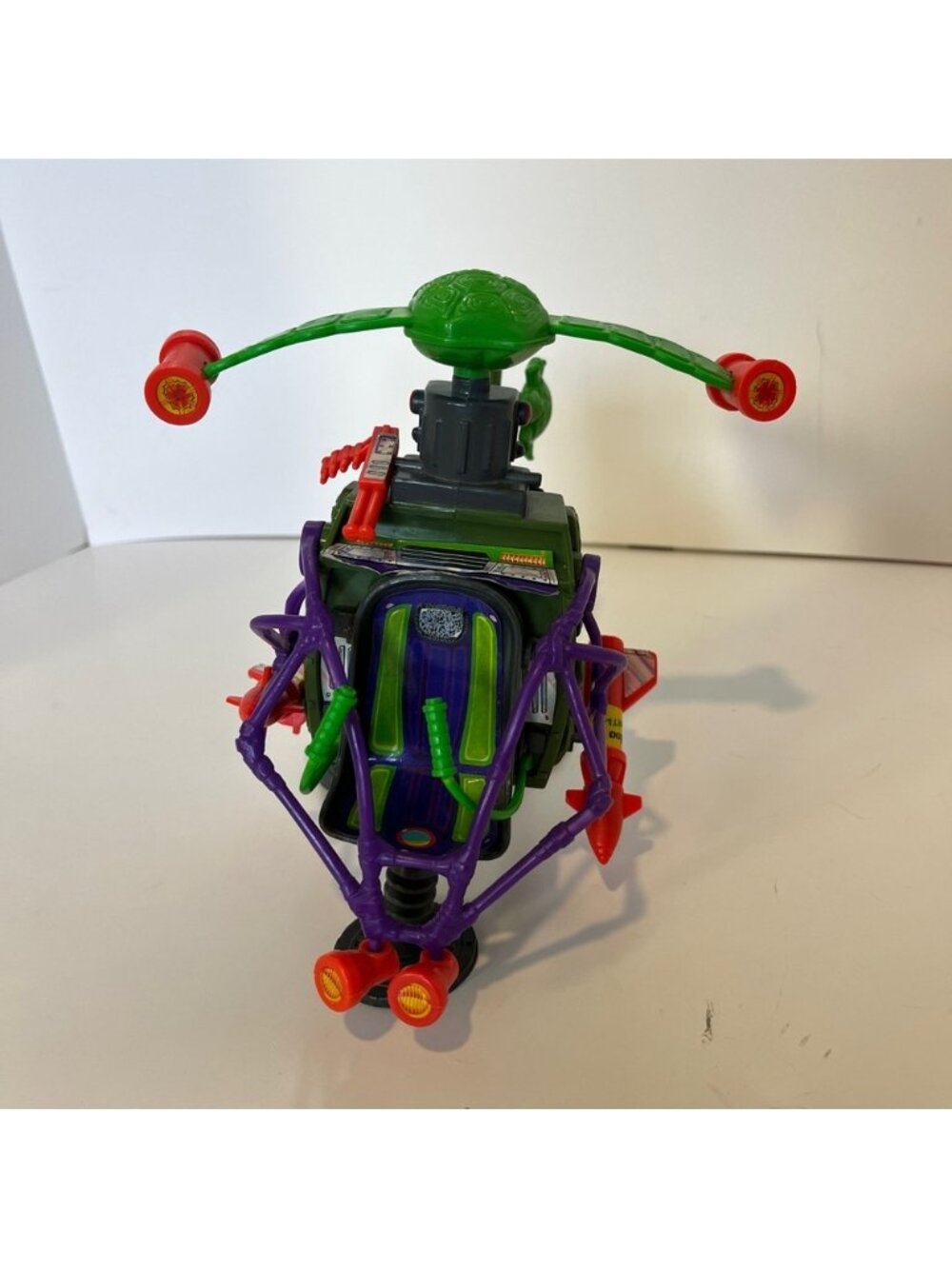Vintage 1991 Teenage Mutant Ninja Turtles TMNT Rocksteadys Pogocopter Helicopter